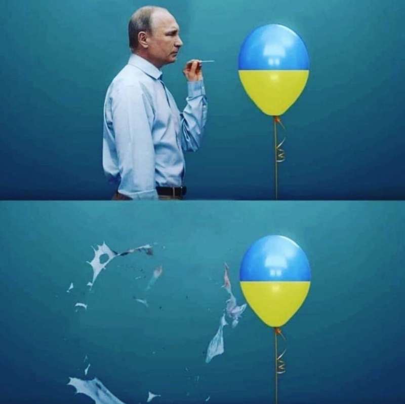 meme su vladimir putin e ucraina