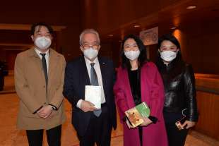michele dall ongaro con delegazione dell ambasciata cinese in italia foto di bacco