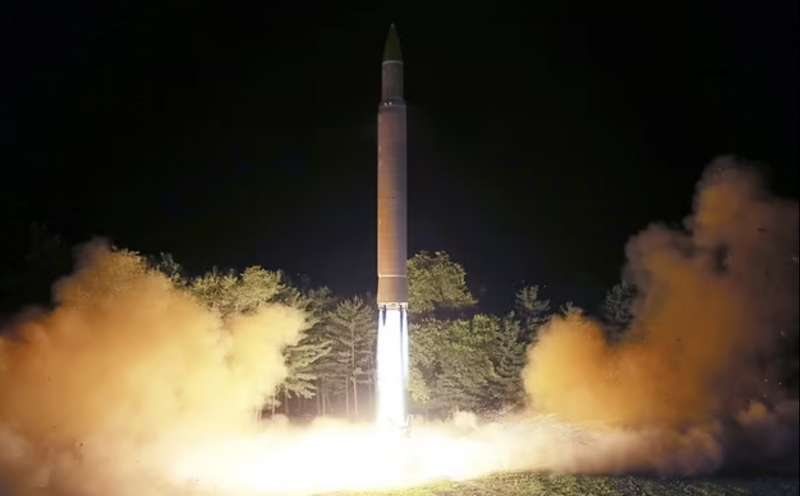 missile hwasong 14 della corea del nord