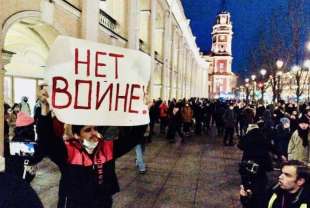 proteste in russia contro la guerra 4