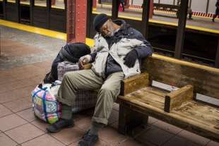senzatetto a new york 11