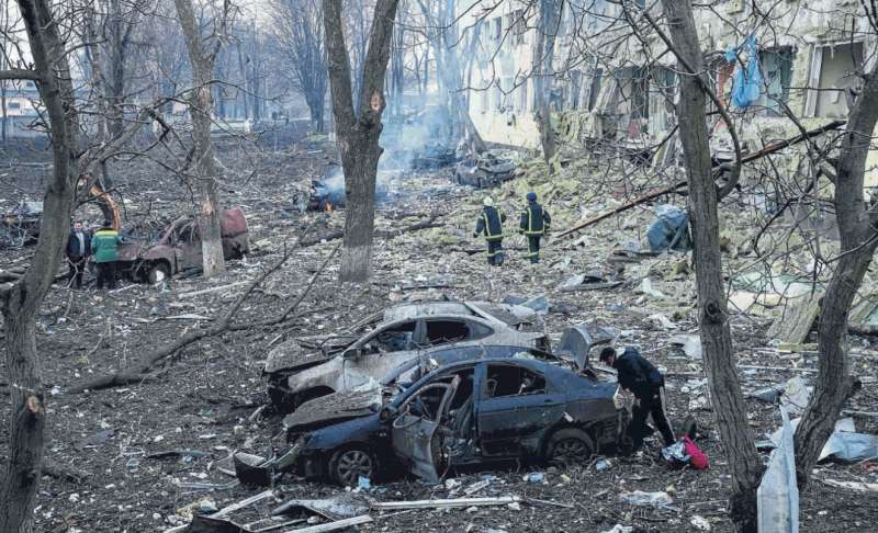 ucraina citta distrutta