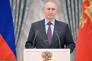 Vladimir Putin 22 febbraio 2022