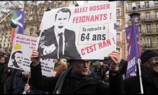 francia, sciopero contro la riforma delle pensioni di macron 9