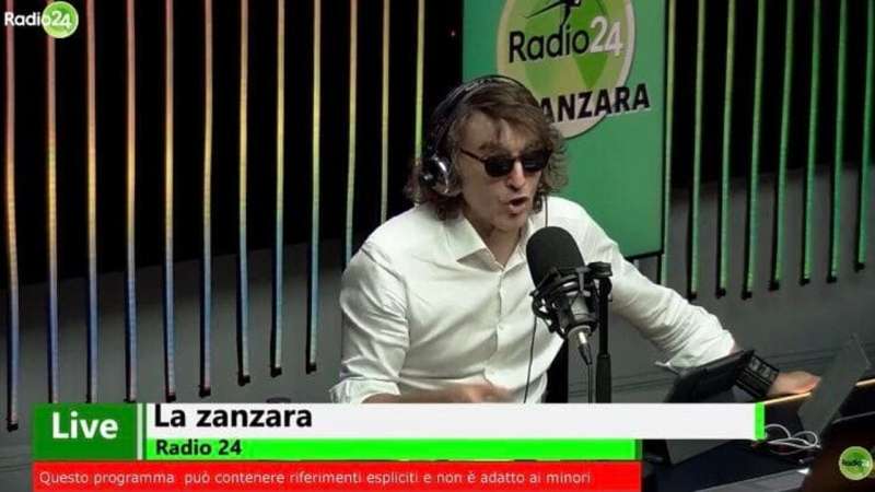 giuseppe cruciani a la zanzara - radio 24
