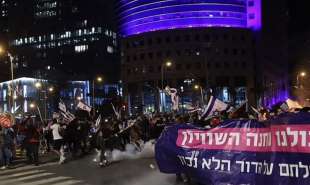 israele proteste contro netanyahu 6