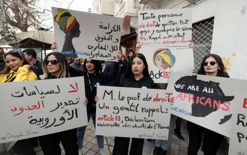 proteste in tunisia contro saied 1