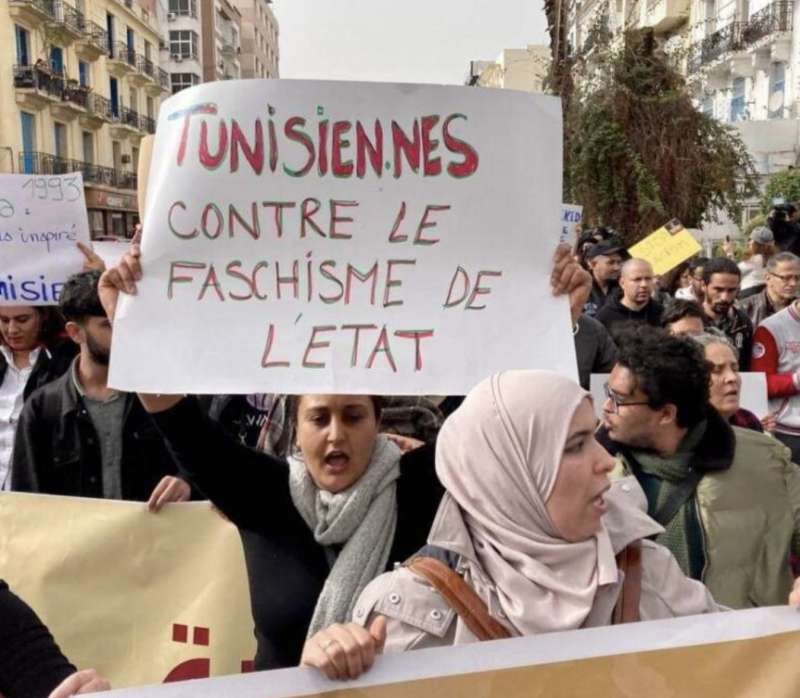 proteste in tunisia contro saied 5