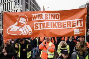 sciopero del settore trasporto in germania