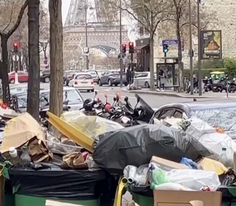 spazzatura a parigi 5