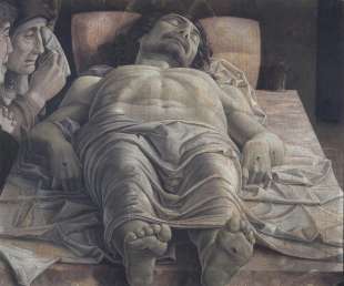 11 pinacoteca di brera andrea mantegna, cristo morto
