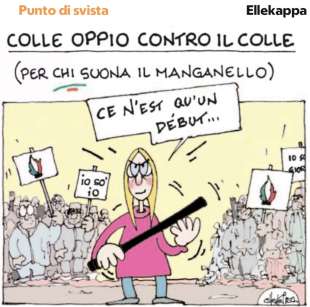 COLLE OPPIO CONTRO IL COLLE - VIGNETTA BY ELLEKAPPA