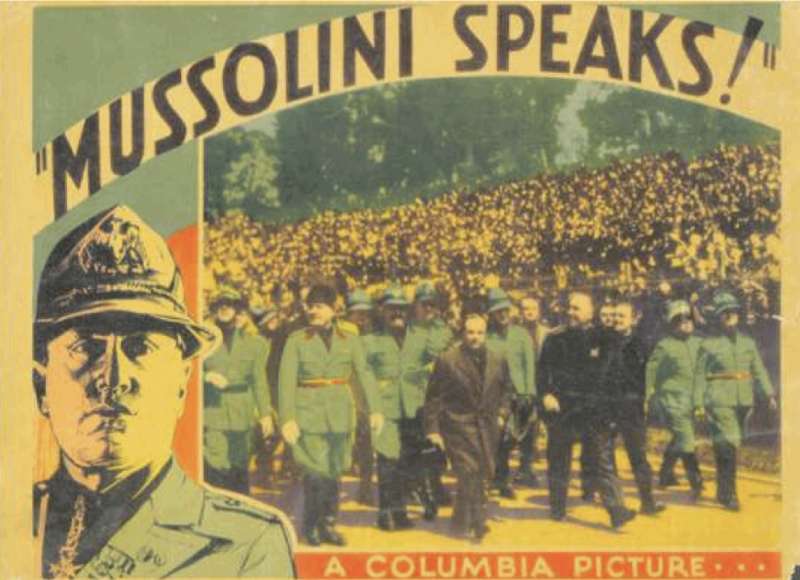 DOCUMENTARIO AMERICANO MUSSOLINI SPEAKS - 1933