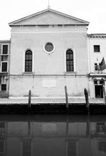 facciata della chiesa delle convertite a venezia giudecca