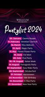 fkk wellcum party list 2024