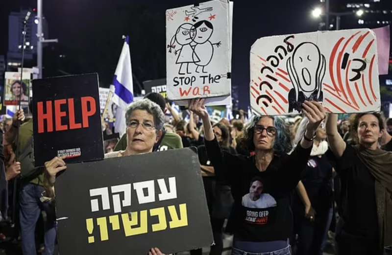 proteste contro il governo di benjamin netanyahu in israele 15