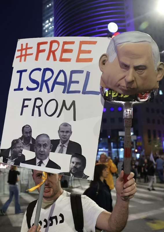 proteste contro il governo di benjamin netanyahu in israele 17
