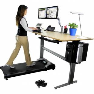 standing desk con tapis roulant