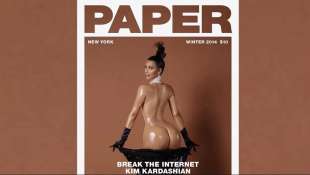 kim kardashian nella copertina di paper