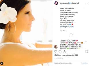 pamela prati tagga marco caltagirone su instagram aprile 2018