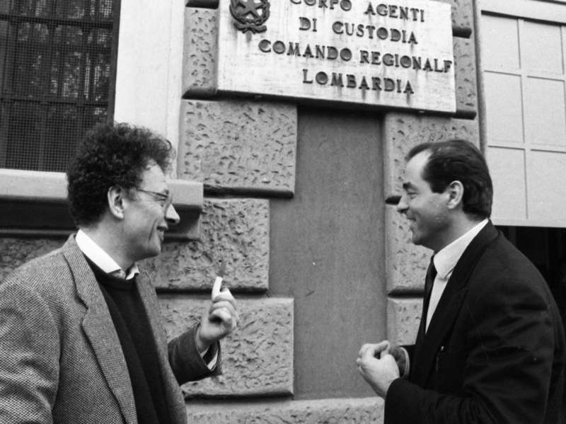 GHERARDO COLOMBO E ANTONIO DI PIETRO NEL 1992