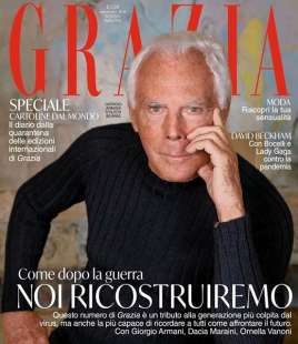 Giorgio Armani, Cover, Grazia 2020