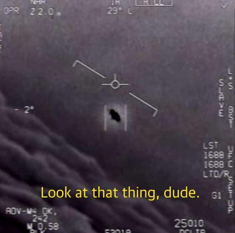 il pentagono pubblica video ufo 2