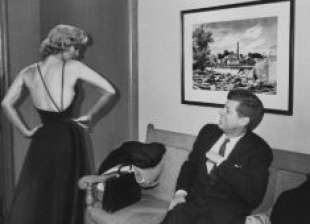 John Kennedy e marylin Monroe