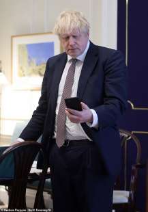 Boris Johnson cellulare