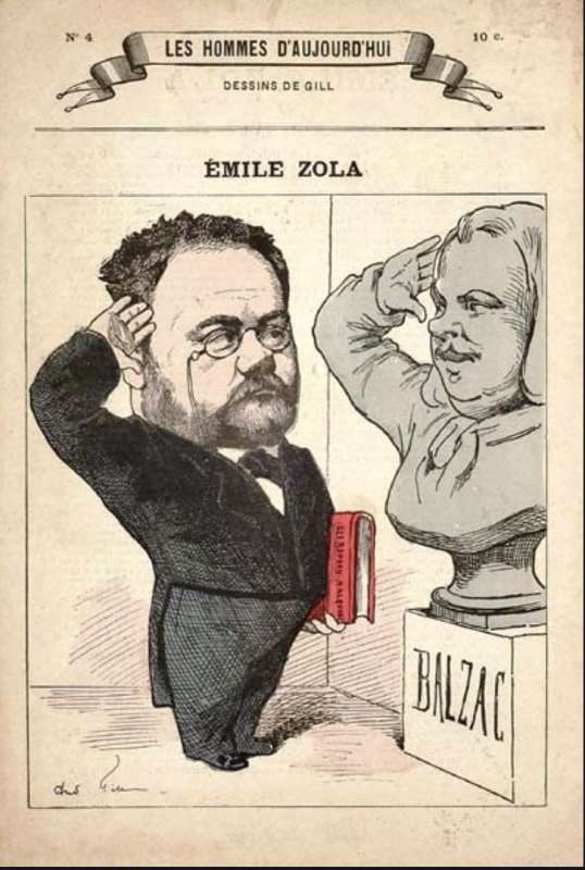EMILE ZOLA HONORE DE BALZAC