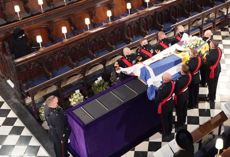 il funerale del principe filippo 8