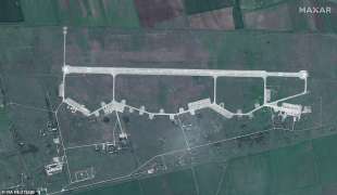 La base aerea di Kirovskoye, in Crimea