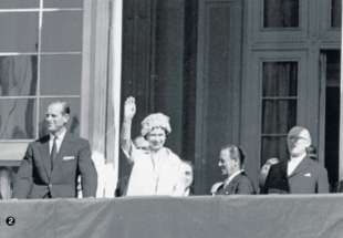 la regina elisabetta e filippo a torino nel 1961