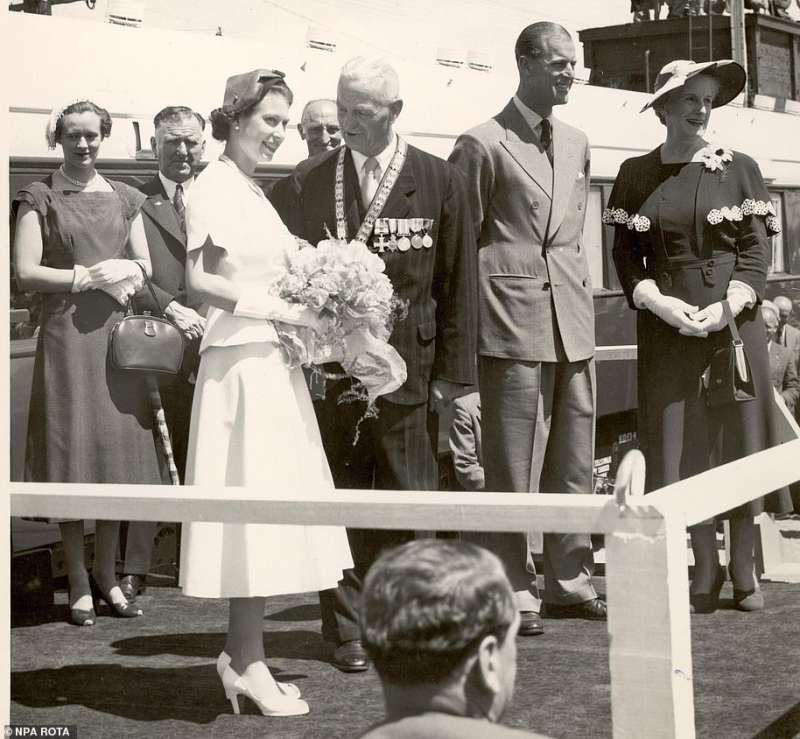 La regina in nuova zelanda, 1953