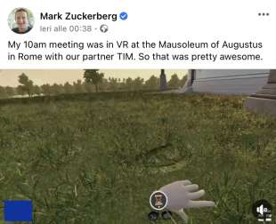 mark zuckerberg visita virtuale al mausoleo di augusto 8