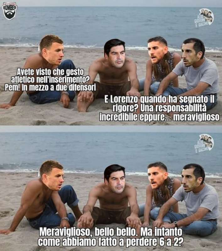 meme manchester united roma6