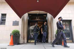 polizia a casa di rudy giuliani a new york