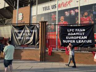 proteste anfield liverpool