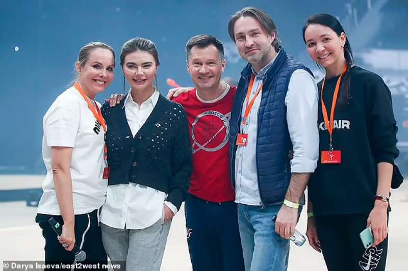 Alina Kabaeva alla VTB Arena di Mosca 2
