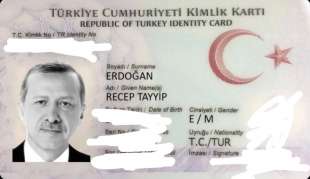 il presunto documento di erdogan pubblicato