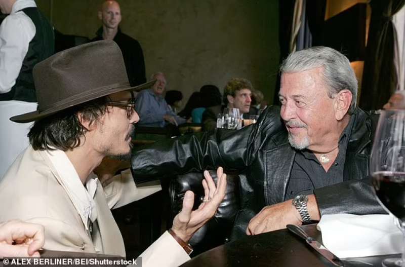 Johnny Depp con il padre 2