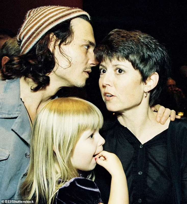 Johnny Depp con la sorella Christi Dembrowski