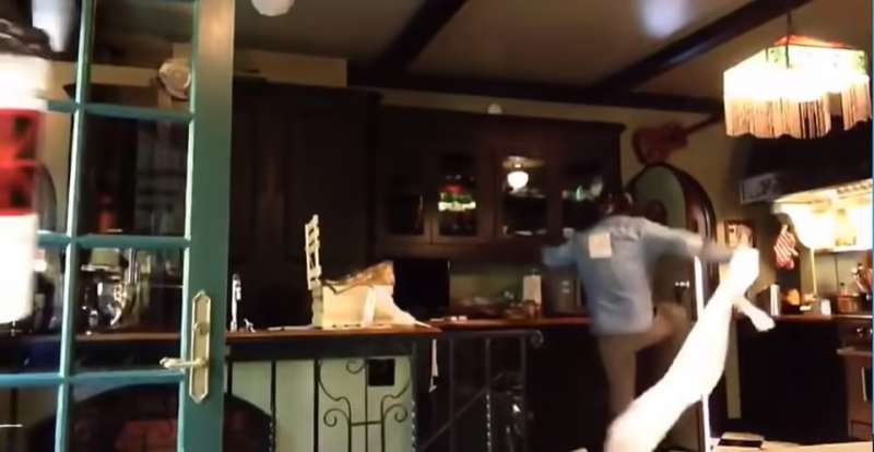 Johnny Depp distrugge la sua cucina