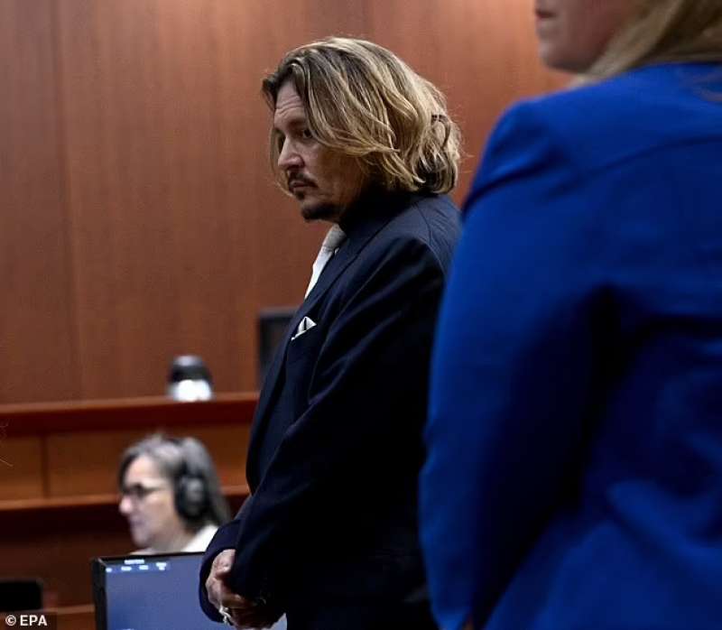 Johnny Depp in tribunale