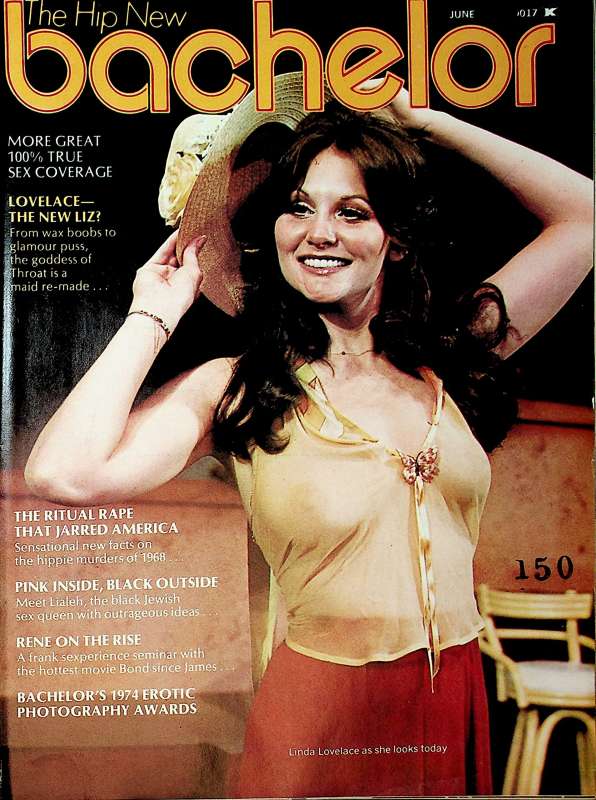 linda lovelace bachelor mag giugno 1974