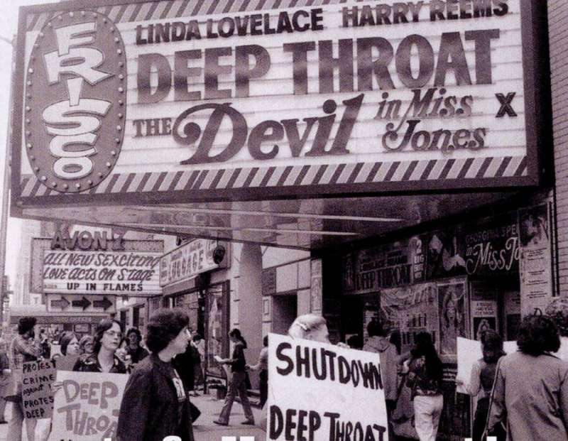 linda lovelace marquee manifestazioni antiporno 1972