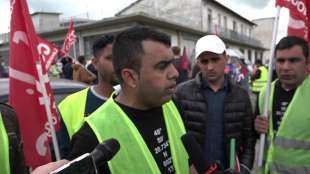 protesta degli operai a campi bisenzio