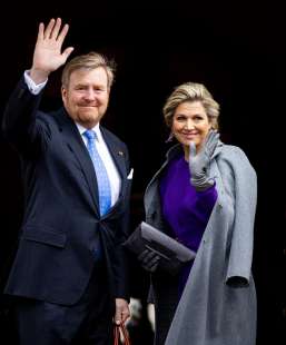 Re Guglielmo e la Regina Maxima dei Paesi Bassi