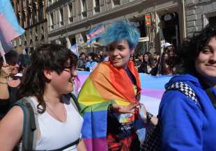 manifestazione per i diritti delle giovani persone transgender foto di bacco (13)