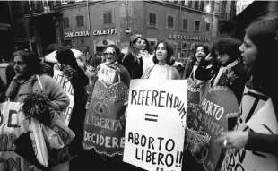 manifestazione per l aborto 1